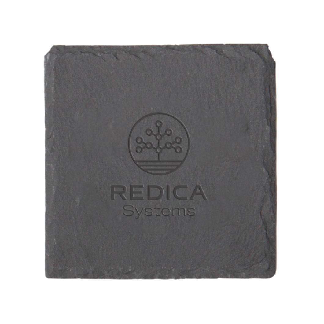 Square Slate Coaster Set